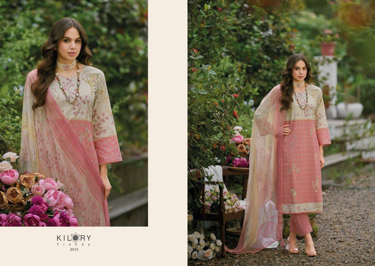 LUMORA By KILORY TRENDS 2511 To 2516 Series Stylish Beautiful Colourful PURE LAWN COTTON Dresses At Wholesale Price